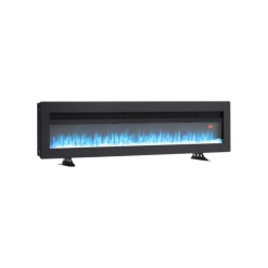 127 cm Wandkamin mit 3D-Flammeneffekt, 9 Farben, 900/1800 W und Fernbedienung