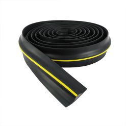 Garagentor Dichtung 6M Schwellendichtung schwarz-gelb 600x7.7x1.85cm