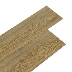 PVC Bodenbelag Holz Vinyl Selbstklebend 91x15cm 5m² 36 Stk