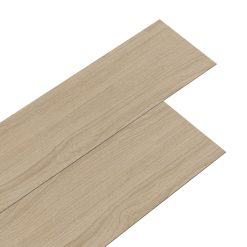 PVC Bodenbelag Eiche Klassisch Vinyl Selbstklebend 91x15cm 5m² 36 Stk
