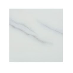 Quadratischer PVC Bodenbelag Selbstklebend Weißer Marmor Vinylboden 30x30cm 5m² 56 Stk